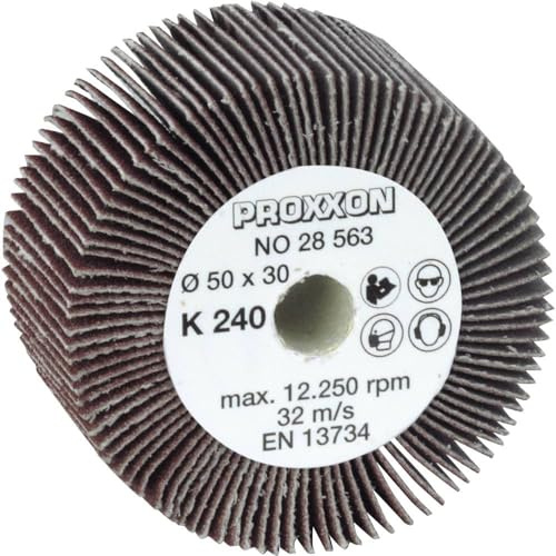 Proxxon Abrasive Mop Roller for Roller Grinder was/E and was/A, Grain 240