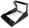 volila Wasserdichtes Klemmbrett A4 - (33,6 x 25,6 cm) Hochformat A4 Klemmbrett mit transparentem PVC-Bildschirm, Klettverschluss zum Schutz von Dokumenten vor Regen, Schnee und Staubpartikeln