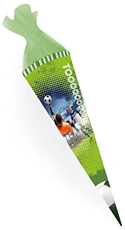 Trötsch Fußball Schultüte 22 cm zur Einschulung Geschwistertüte: Schultüte Einschulungstüte Zuckertüte Geschwistertüte