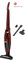 AEG QX7-ANIM 2in1 Akku Staubsauger / schlanke Bauform / Multi-Bodendüse / hochwirksam auf Teppichen / bis zu 50 min Laufzeit / 21,6 Volt / inkl. Tierhaardüse und Zubehör / freistehend / rot