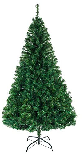 GQYYS Weihnachtsbaum künstlich 240cm mit 1138 Astspitzen, Tannenbaum künstlich Schnellaufbau inkl. Christbaum-Ständer, Weihnachtsdeko, Tannenbaum naturgetreu, Christbaum für Innen