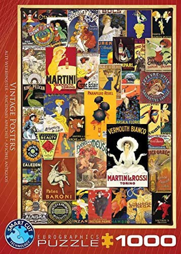empireposter Klassische Vintage Werbeplakate - 1000 Teile Puzzle Format 68x48 cm