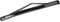 LEKI Nordic Walking Pole Tasche, Black-White, 140CM