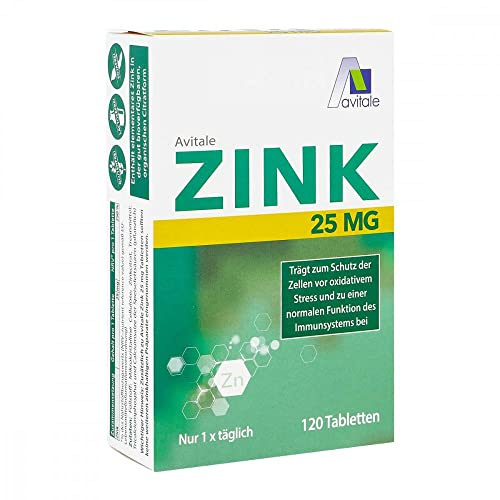 Zink 25 Mg Tabletten 120 stk