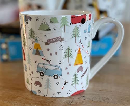 Dreamair 1 Pint Fine Bone China Mug Campervan Caravan