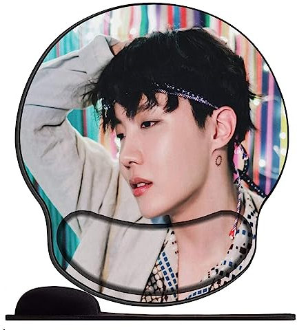 Gel Mauspad ergonomische Handgelenkauflage Boy BTS Sty59 Office Komfort Mousepad Handgelenkpolster Handauflage Gelkissen Gelpolster für Computer Laptop Notebook