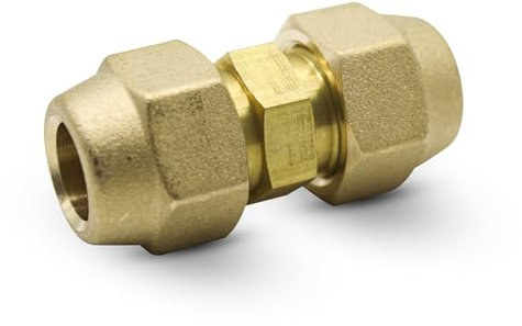 DOJA Barcelona | Union Aire Acondicionado | 3/4 | Pack 1 | Tuerca Frigorifica + Union SAE-M | Kit de Instalacion Aire Acondicionado Tuercas + Union Tubo | Herramientas para Aireacion