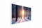 Könighaus Infrarotheizung – 4 Jahreszeiten – TÜV SÜD - 1200 Watt + Könighaus Thermostat - Weißer Rahmen (Winter Motiv: 06. Schneewald)