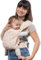 Boba Bliss Babytrage Neugeborene ab Geburt bis 15 kg - 2-in-1 Baby Carrier & Baby Tragetuch Ohne Binden & Knoten, Hüftfreundliche Babytrage ab Geburt, Weiche & elastische Baby Trage (Posy)
