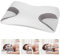 Dercov CPAP Kissen für alle Masken-Arten, Reduziert Luftauslässe und Druck der Maske-CPAP Memory Foam Kissen geeignet für Schlafapnoe,Nackenstützkissen für Seitenschläfer, Rücken, Bauch