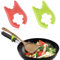 Cobee Lot de 2 Repose-Cuillères pour la Cuisine, Support Antidérapant et Résistant à la Chaleur pour Casserole, Poêle et Ustensiles, Mini Support de Spatule