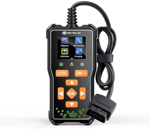 gearelec OBD2 Diagnosegerät, DT05 OBDII/EOBD Diagnosegerät Auto, Motor Fehlercodeleser Auto Diagnosegerät, Universal OBD2 Scanner Codeleser mit DTC