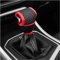 YZECEBNF Auto Schaltknauf Abdeckung Für Audi A6 S6 Sedan Avant 4A 4B 4F 4G, Universal Eisseide Anti-Rutsch Schaltknauf Shifter Gear Knob Schalthebeldekoration Innenausstattung Autozubehör