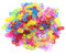 Dolaso 500Pcs Loom Bands S Clips, Colorful S Clip Rubber Band Clips Loom Band Connectors Refills Kit Loom Band Hooks, for Craft Making DIY Bracelet Connector Weaving Necklace Jewelry Accessories