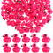 JOINPAYA 80stück Mini Flamingos figuren Harz Deko: Winzig Tiere Flamingo Deko Kleine Kunstharz aus Rosa Party Ornament für DIY-Puppenhaus Garten