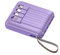 Caricabatterie Portatile Power Bank 20000mah Display Power Bank, Ricarica Veloce, Ricarica Veloce Del Telefono Cellulare Power Bank, 4 Cavi Di Alimentazione Mobile (Viola)