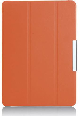 Funda para tablet Samsung Galaxy Tab S2 9.7, compatible con SM-T813, T819-New, SM-T810, T815, funda superfina y ligera con función de apagado automático (naranja)