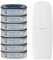 Angelcare Poubelle à Couches Classic XL avec Recharge Octogonale Anti-Odeur Haute Capacité + 6 Recharge Poubelle à Couches – Octogonale