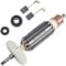 Pizgear Replacement, for Rotor, for Angle Grinder Models 9556, 9557, 9558, 9556NB, 9556HN, and 9557NB Includes Carbon Brushes and Bearings (220V) Armature Replacement Part(BLACK 110V)