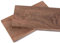 Bois de noyer épais de 10 mm, brut, fin, for meubles, tapisserie, artisanat, planches à découper, L/l 50 mm-600 mm(200mm*50mm*10mm*2pcs)
