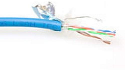 ACT C5E F/UTP Patch LSZH Blue 100M