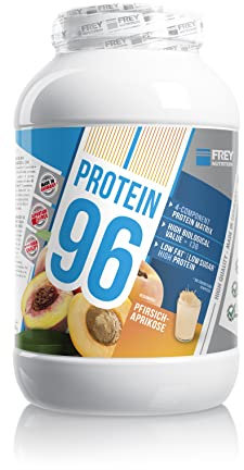 Frey Nutrition Protein 96 Pfirsich Aprikose, 1er Pack (1 x 2.3 kg)