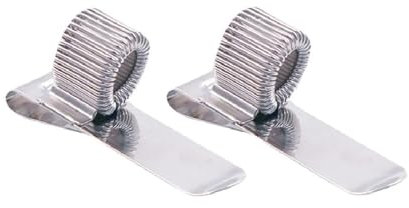 AKORD 2pcs 7-15 mm Pen Holder, Pencil Clip For Clipboard, Notebook