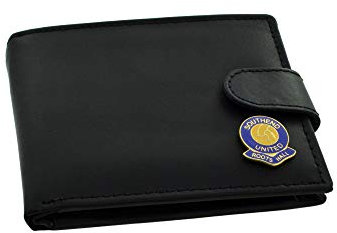 Southend United Football Club Portefeuille en cuir véritable