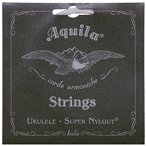 Aquila AQ-107 Super Nylgut Tenor Saiten für eine Ukulele, Low G, 4 Satz mit Saiten