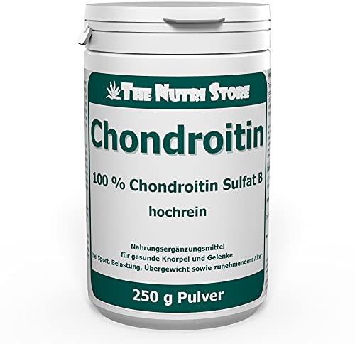 Chondroitin Sulfat 100% rein Pulver 250 g - für gesunde Knorpel und Gelenke