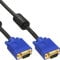 InLine 17718S S-VGA Kabel Premium, 15pol HD Stecker / Stecker, schwarz, 5m