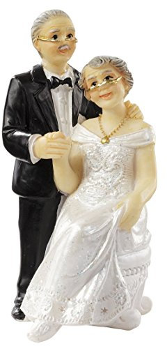 Silberne Hochzeit * Tortendekoration * Tortenfigur * Tischdekoration