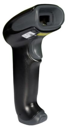 Honeywell 1250G-2USB 1D, black scanner (1250g-2), no presentation stand, USB Type A 3m coiled cable (CBL-500-300-C00) and documentation 1250G SCANNER 1D BLACK COILED USB CABLE 3M
