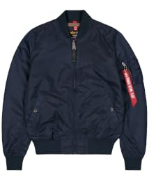 Alpha Industries MA-1 TT Bomber Jacket for Ladies Rep.Blue