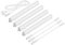 parlat LED Unterbau-Leuchten Rigel, je 31,3cm, 40cm Kabel, je 445lm, weiß, 4er Set