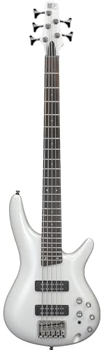 Ibanez Model SR305EPW SR Series 5-String Electric Bass Guitar in Pearl White