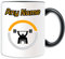 Personalised Gift - Weights Mug (Sport Gym Design Theme, Colour Options) - Any Name / Message on Your Unique - Gymnasium Exercise Strength Training Bodybuilding Weight Loss Fitness Lifestyle Concept Lifting Dumbbell Barbell