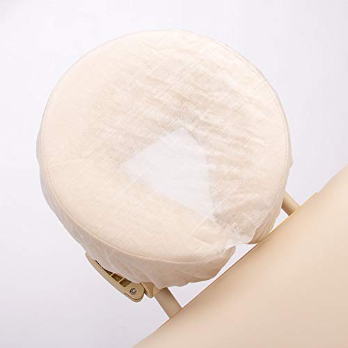 100 Stk. Premium Papiervlies-Bezüge für Kopfstützen, Hygieneüberzug für die Kopfstütze handelsüblicher Massageliegen und Massagestühle