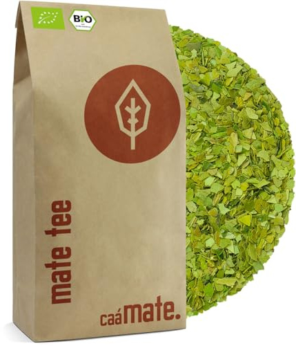 Bio Yerba Mate Tee 400g ● Mateblätter pur ● frisch & grün ● fair & luftgetrocknet ● Yerba Mate ● kontrolliert, zertifiziert & abgefüllt in Deutschland