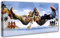 Terence Hill Bud Spencer Leinwand - Zwei ASSE trumpfen auf - Leinwand - Renato Casaro Edition (80 x 40 cm)