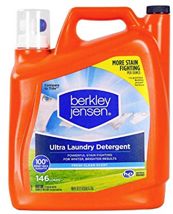Berkley Jensen Ultra Liquid Laundry Detergent, 146 Loads, 196 Fl. Oz.,, 196 Oz ()