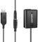 NEEWER DC Coupler Replacement for NP-FW50 Battery Dummy Power Adapter with USB Cable Compatible with Sony A7 A7R A7S A7II A7RII A7SII A6500 A6400 A6300 A6100 A6000 NEX5 NEX7 etc.