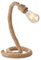 Home Sweet Home Landhaus Tischlampe Pier Rope | 20/20/35cm | Nachttischlampe | geeignet für E27 LED Leuchtmittel | mit Kabelschalter | geeignet für Wohnzimmer, Schlafzimmer und Home-Office