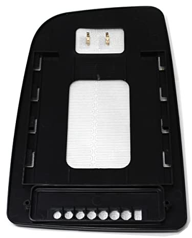 CRISTAL DE ESPEJO RETROVISOR DERECHO SUPERIOR TERMICO SOPORTE CUADRADO