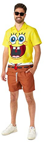 Suitmeister Herren-Set - SpongeBob-Kostüm für Halloween