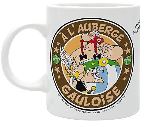 THE GOOD GIFT Taza mug Porcelana Astérix y Obélix (L'Auberge Gauloise)