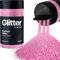 Hemway Premium Glitter Shaker - Rose Pink | Microfine Metallic Flake Sequins for Resin & Epoxy Crafts | Craft Supplies for Tumblers, Festival, Hair, Face, Body, Eye & Nail Art | 125 g