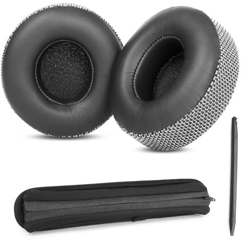 YunYiYi Solo 3 almohadillas de repuesto para auriculares compatibles con auriculares inalámbricos Beats Solo 2 y Solo 3 (Solo2 y Solo3)