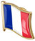 Broche Drapeau Français, 1 Pièce, Badge À Revers En Métal, Broche Drapeau National, Badge Français, Nouveauté Nationale, Accessoire Souvenir