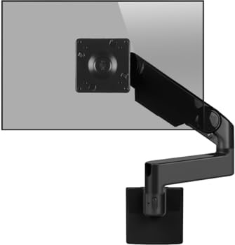 Humanscale M8.1 Monitor Wandhalterung gerade (schwarz)